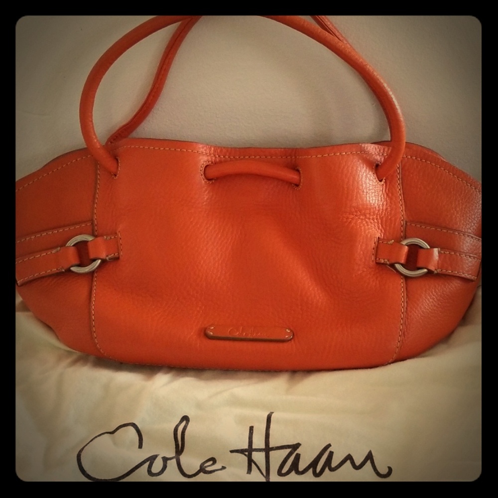 Cole Haan orange bag